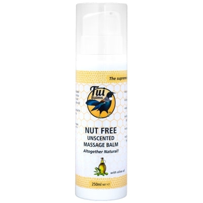 Tui Balms Nut Free Unscented Massage Balm Allergy Friendly Fragrance Free Glide Balm 250ml