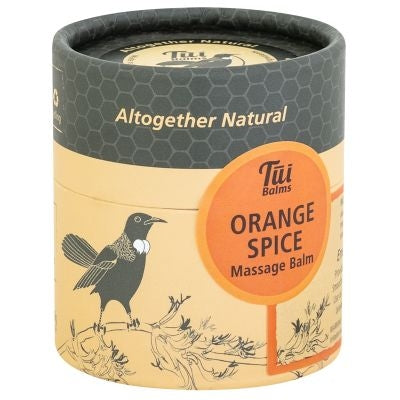 Tui Balms Orange Spice Massage Balm Relaxing, Warming Relief For Body And Mind 100g