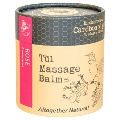 Tui Balms Rose Massage Balm Soothes Tension and Nourishes Skin Massage Balm 600g