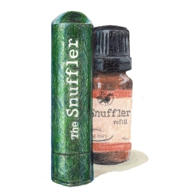 Tui Balms The Snuffler Inhaler Add-On Quick Nasal Relief With Natural Essential Oil Blend For Stuffy Nose Nasal Inhaler