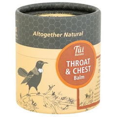 Tui Balms Throat & Chest Balm Relieves Congestion And Breathing Support Balm 100g