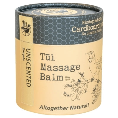 Tui Balms Unscented Massage Balm For Sensitive Skin Gentle Fragrance Free Massage Balm 600g