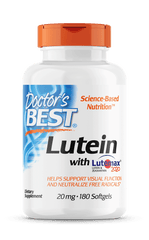 Doctor's best Lutein with Lutemax 20g 180 softgel capsules doctor's best,issues,lutein with lutemax