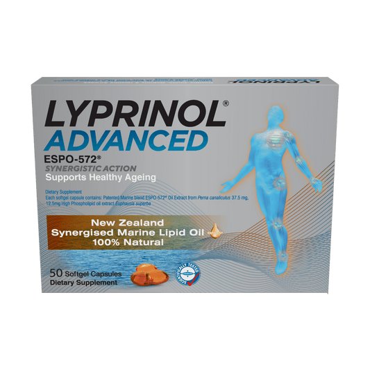 Lyprinol Advanced Marine Lipid Joint Health 50 capsules