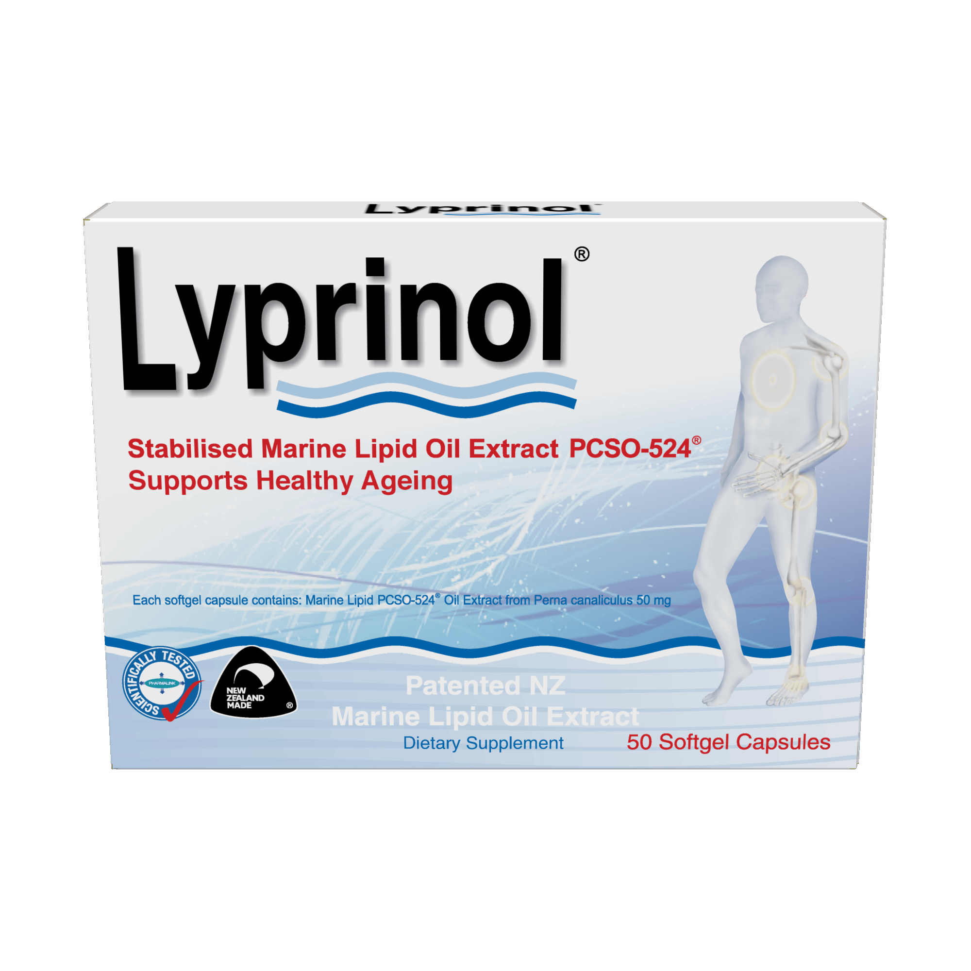 Lyprinol Marine Lipid Joint Health 50 capsules