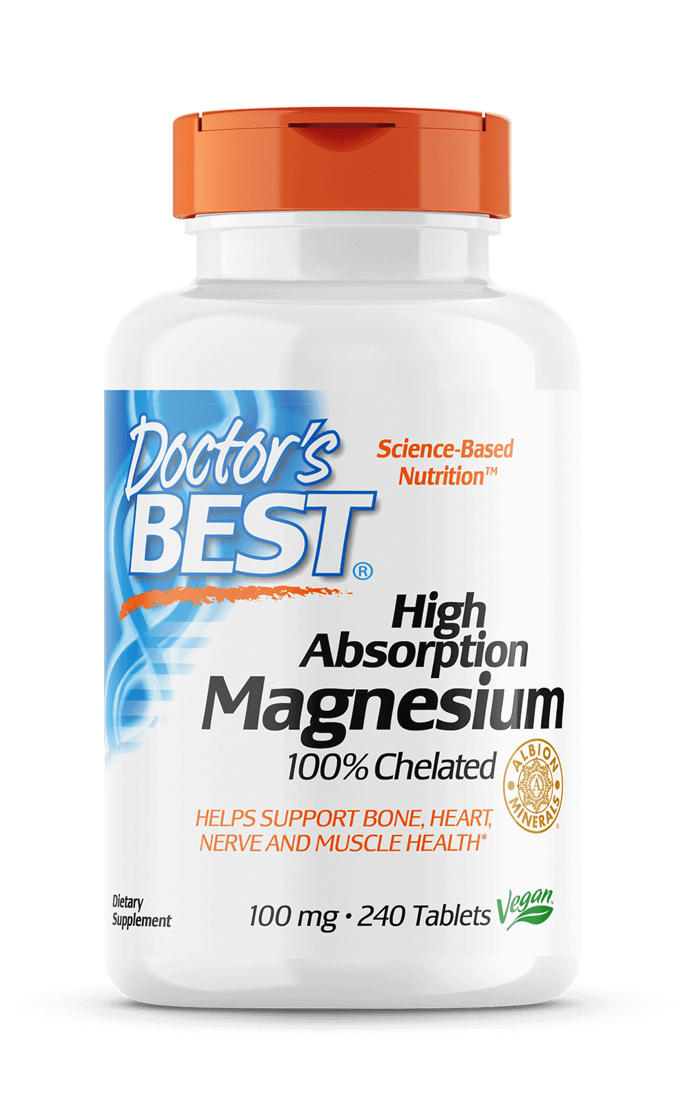 Doctor's Best High Absorption Magnesium 240 Tablets doctor's best,High Absorption Magnesium,issues,magnesium,magnesium fx,nutralife magnesium,sanderson magnesium