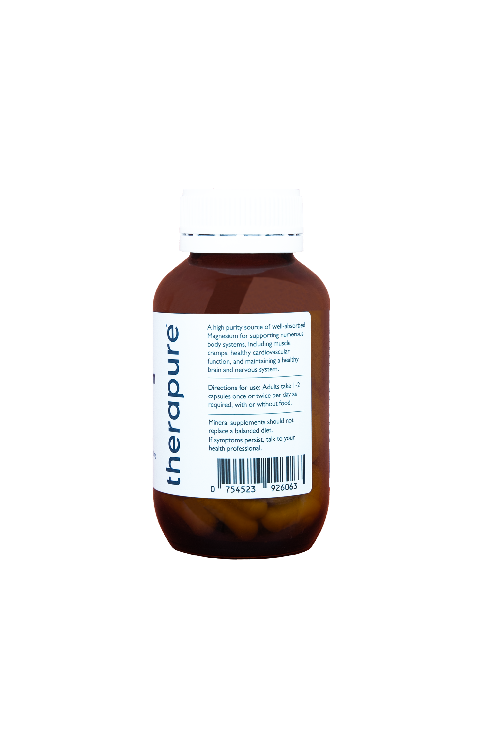 My Pure Magnesium Glycinate High Absorption Gentle on Stomach 90 Capsule Bottle Pack