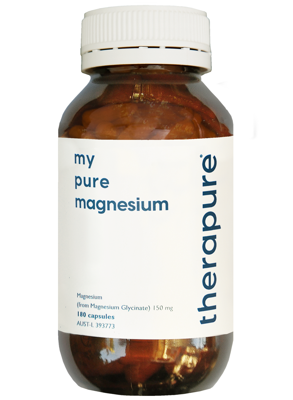 Therapure My Pure Magnesium Glycinate Supports Daily Wellness Magnesium Glycinate Supplement (180 Capsules)
