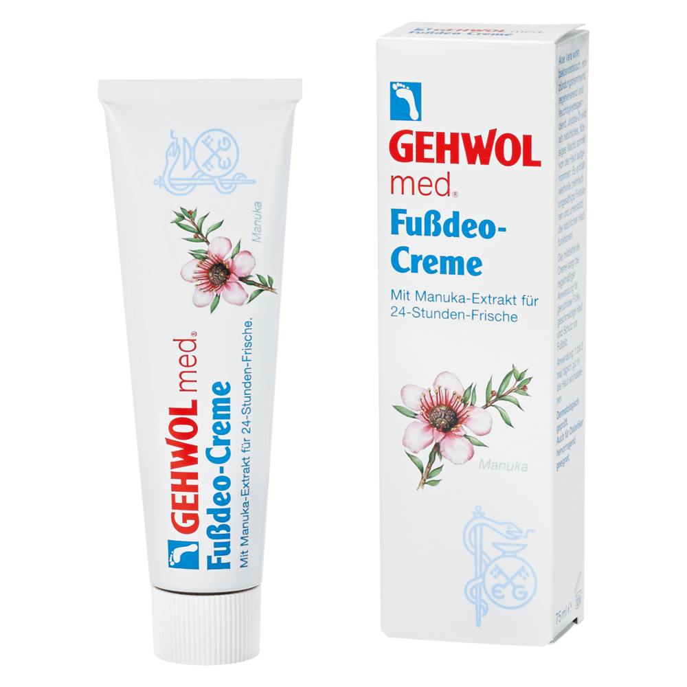 GEHWOL Med Deodorant Foot Cream 75 ml deodarant foot cream,Deodorant foot cream,Foot Cream,gehwol,gehwol deodarant,GEHWOL Med Deodorant foot cream,issues,Med Deodorant foot cream,pleasant odour