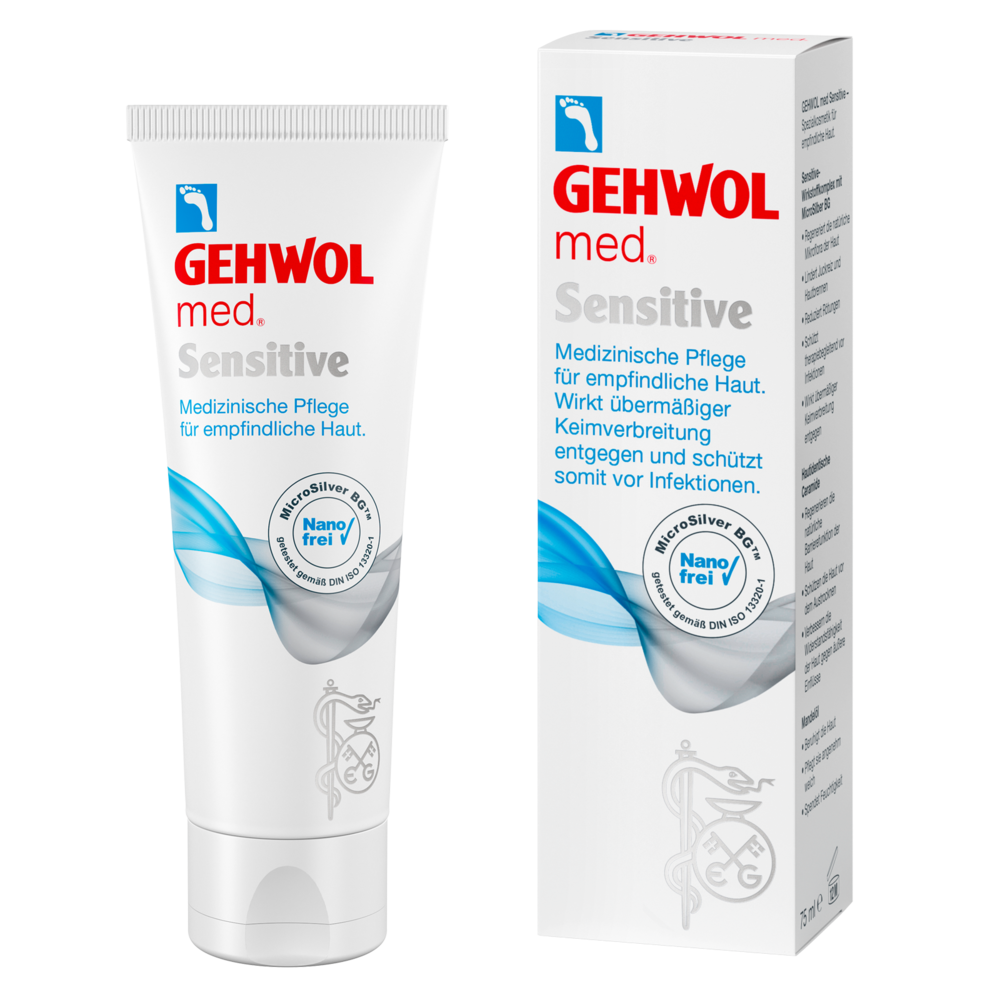 GEHWOL Med Sensitive 75 ml dry skin,dry skin cream,Dry Skin Gel,dry skin wash,gehwol,gehwol med,healthy skin,issues,itchy dry skin,itchy skin,Moisturising Skin Care,natural microflora of the skin,Natural skin care,premature skin,reduces redness,relieves i