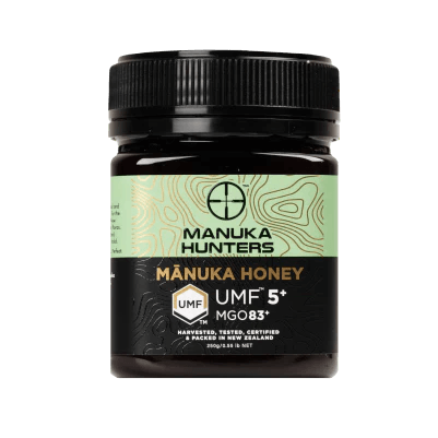 Manuka Hunters 5+ UMF&trade; (83MGO) Manuka Honey 250 gm