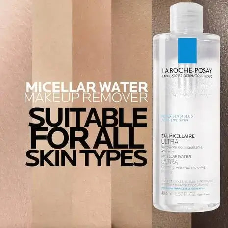 La Roche-Posay's Micellar Sensitive Skin 400ml Acne-Prone,all skin tones,Anthelios Ultra Cream Xl Spf 50+ 50ml,Anthelios Ultra-light Invisible Fluid Tinted Spf50+ 50ml,Anthelios Uv Clear Sunscreen Spf 50,Caring Wash Hydrating Cleanser,Dermo-cleanser,Dry T