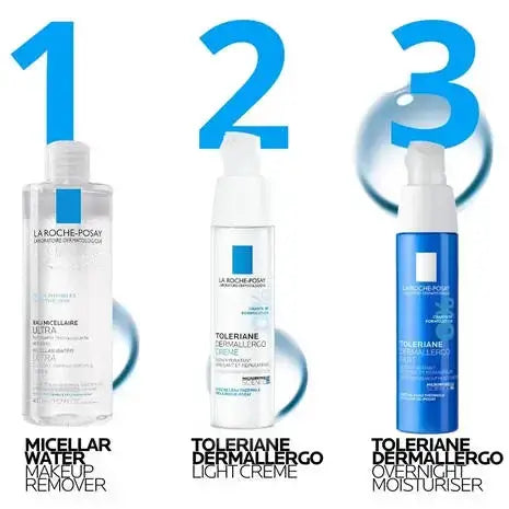 La Roche-Posay's Micellar Sensitive Skin 400ml Acne-Prone,all skin tones,Anthelios Ultra Cream Xl Spf 50+ 50ml,Anthelios Ultra-light Invisible Fluid Tinted Spf50+ 50ml,Anthelios Uv Clear Sunscreen Spf 50,Caring Wash Hydrating Cleanser,Dermo-cleanser,Dry T