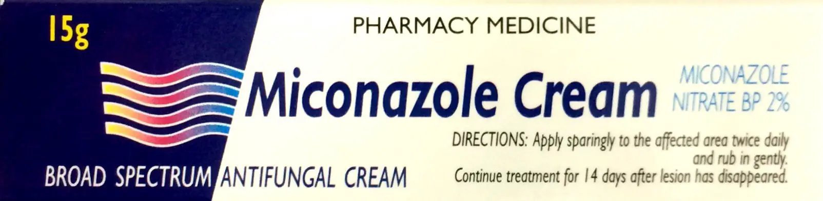 Miconazole Cream 2% - Miconazole Nitrate BP 15g for Fungal Infections Antifungal Cream 15g,Fungal Infections Treatment,Miconazole Cream,Miconazole Nitrate 2%,optimized