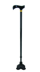 Mobilis T handle walking stick with stability foot adjustable black,Christmas gift,christmas sale,Comfortable grip Walking Stick,issues,Mobilis® T handle walking stick with stability foot,stability foot,walking stick