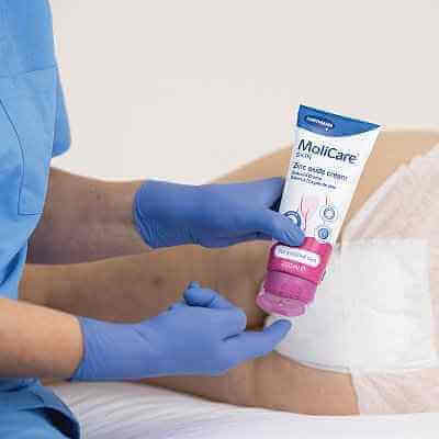 MoliCare Skin Barrier Cream with Zinc Oxide 200ml Acid mantle,Convenient use,Creatine,Dermatologically tested,Detergent-free,genital area,Gentle cleansing,issues,Mild formula,MoliCare Skin Barrier Cream with Zinc Oxide 200ml,Natural ingredients,No water r