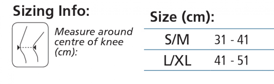 Mue5217 Omniforce Adjustable Elastic Knee Stabiliser With Alloy Stays For Medial-Lateral Support - image 3