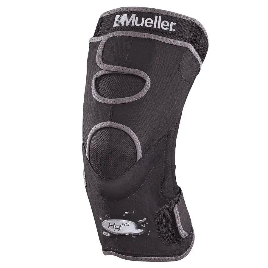 MUE5411 HG80 Knee Brace With Supportive Steel Springs And Patella Buttress comfortable,HydraCinn fabric,issues,patella buttress,strapping system,Supportive steel springs,Tibial containment system