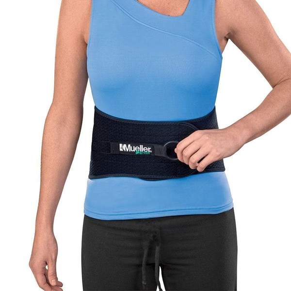 Mueller Green Adjustable Back & Abdominal Universal abdominal support,back support,issues,mueller