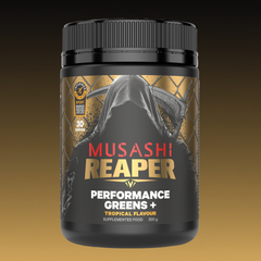 Musashi Reaper Performance Greens Tropical 300g – Greens Superfood Powder