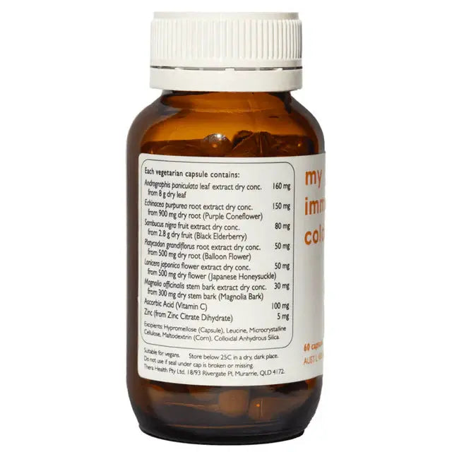 Therapure My Immune Cold And Flu Supports Immune Response And Quick Recovery Dietary Supplement (60 Veg Caps)