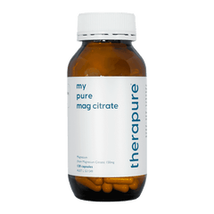 Therapure my pure mag citrate 120 Veggie Caps | Magnesium Citrate for Relaxation & Regularity