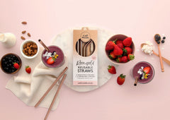 CaliWoods Stainless Steel Straws Mixed Pack x4 image 4