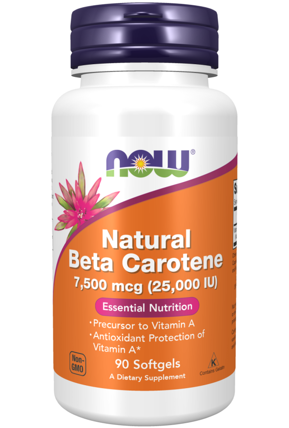 now Beta Carotene Natural 25,000iu (algae) 90 softgels 000iu (algae),Algae,beta carotene,carotene,issues,Now,now Beta Carotene Natural 25,Now Products,Now suppl,Now supplements,Vitamin A