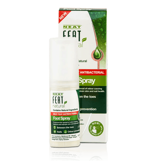 Neat Feat Antibacterial Foot Spray 50ml For Nail Fungus and Athletes Foot - DominionRoadPharmacy