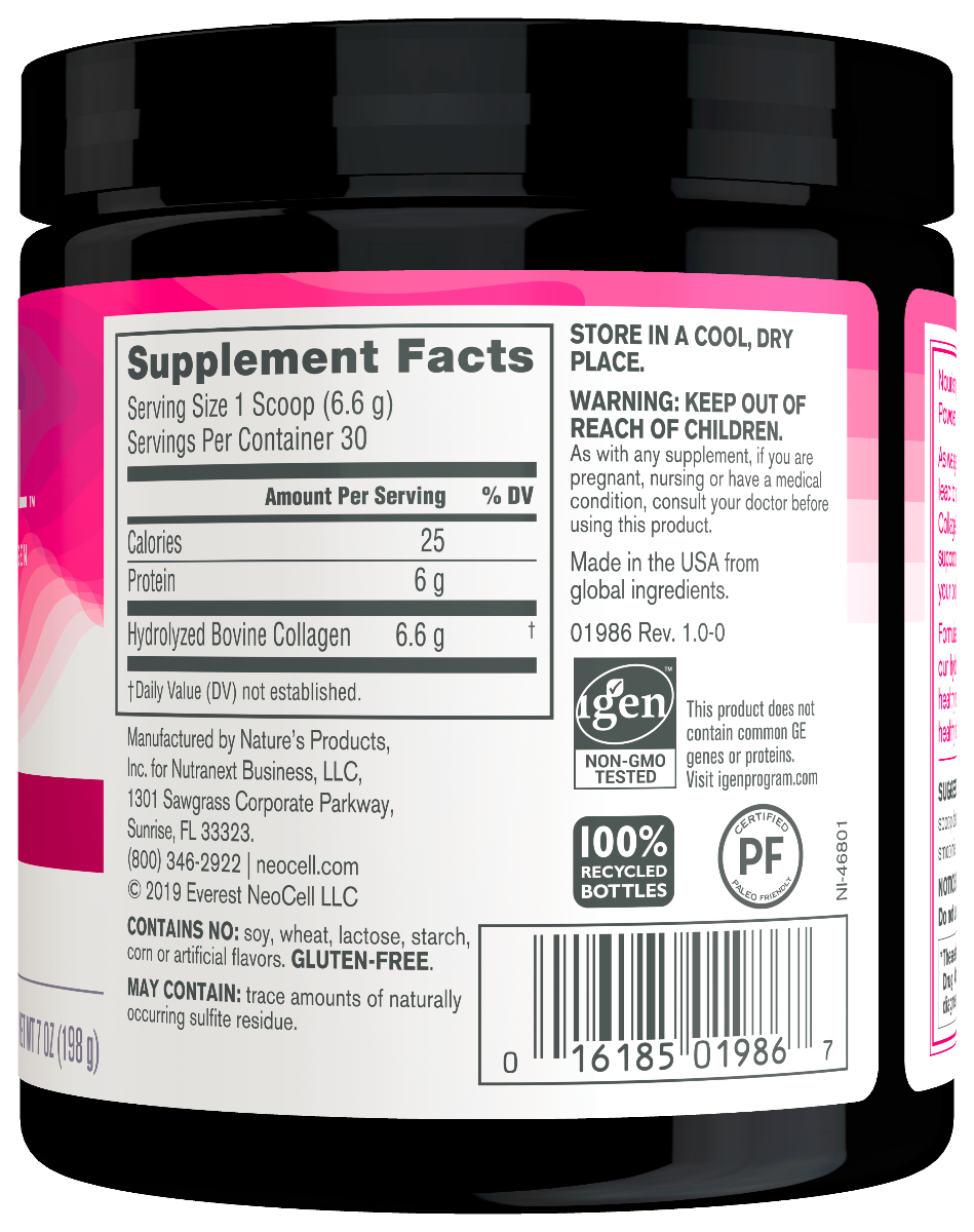 Neocell Super Collagen Type 1 & 3 For Healthy Skin, Hair, Nails & Joint Support 200 gm issues