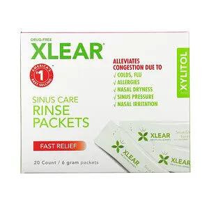 Xlear Xylitol & Saline Sinus Care Refill Solution Packets 20,50,Christmas gift,christmas sale,issues,xlear,xlear sinus rinse,Xlear Sinus Rinse sachets