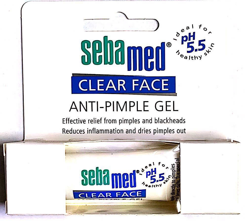 Sebamed Anti Pimple Gel pH5.5 - 10mL for Effective Acne Treatment Acne Control Gel,Acne Treatment Gel,optimized,pH5.5 Acne Solution,Sebamed Anti Pimple Gel
