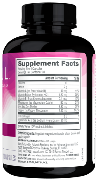 Neocell Marine Collagen 120 capsules issues,marine collagen,neocell marine collagen