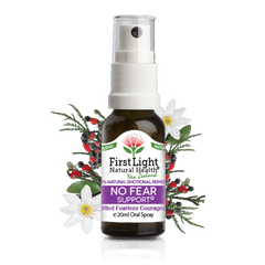 First Light No Fear Support Flower Essence Oral Spray 20ml