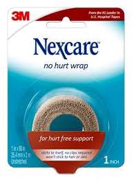 Nexcare No Hurt Wrap 25mm x 2m issues,nexcare,no hurt wrap