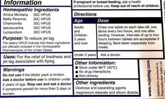 No-Jet-Lag Homeopathic Jet Lag Prevention 32 Tablets issues,jet lag,no jet lag