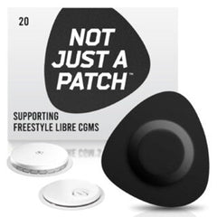 Not Just A Patch (medium) 20 patches black,blood glucose,blood glucose monitoring,Blood Glucose Patches,Glucose Patches,green,healthy blood glucose,issues,red