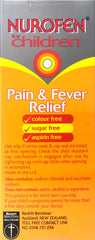 Nurofen Children Strawberry 100ml - Effective Pain Relief for Kids - DominionRoadPharmacy