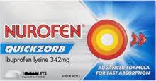 Nurofen Quickzorb Caplets 24 issues,nurofen,nurofen quickzorb