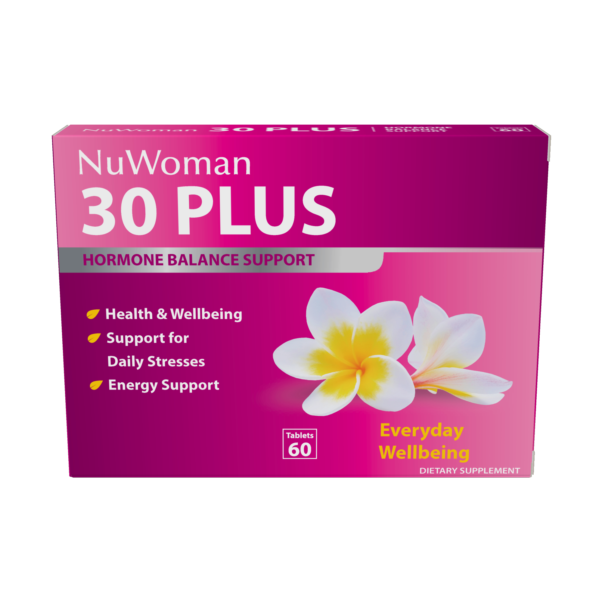 NuWoman 30 PLUS Hormone Balance Support 60 tablets 30plus,daily stress,energy support,issues,nuwoman