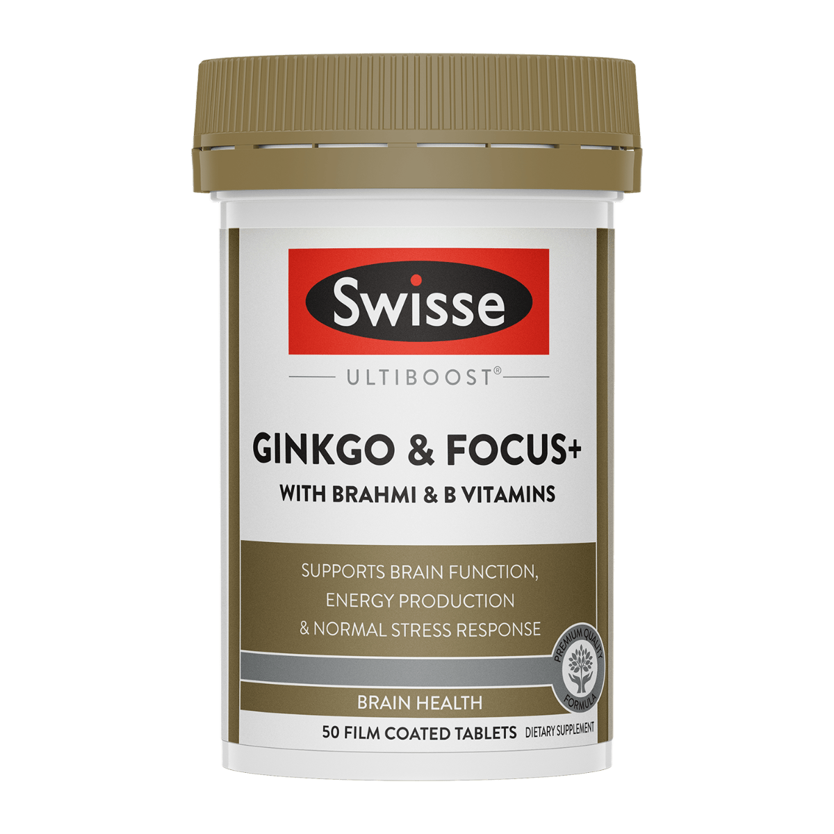Swisse Ultiboost Ginkgo & Focus 50 Tablets