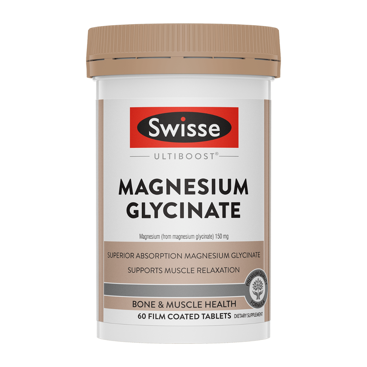 Swisse Ultiboost Magnesium Glycinate 60 Tablets
