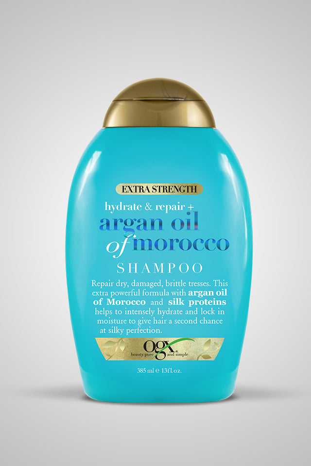 OGX Argan Oil Morocco Shampoo extra strength 385ml argan oil,argan treatment,issues,ogx,organ oil shampoo