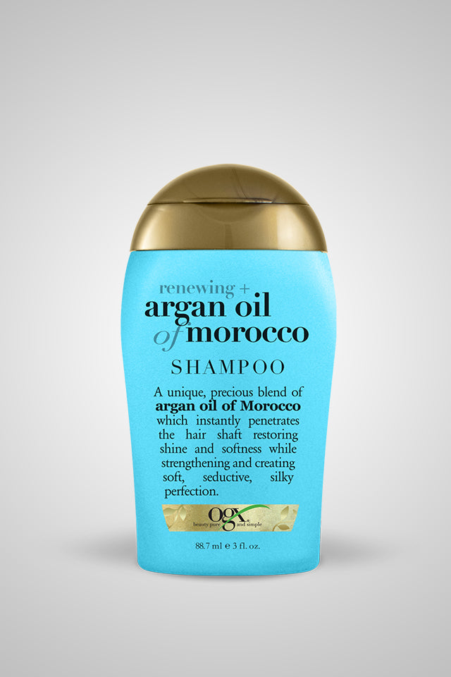 OGX Argan Oil Morocco Shampoo Travel 88ml argan oil,argan oil shampoo,argan treatment,issues,Moroccan argan oil,ogx