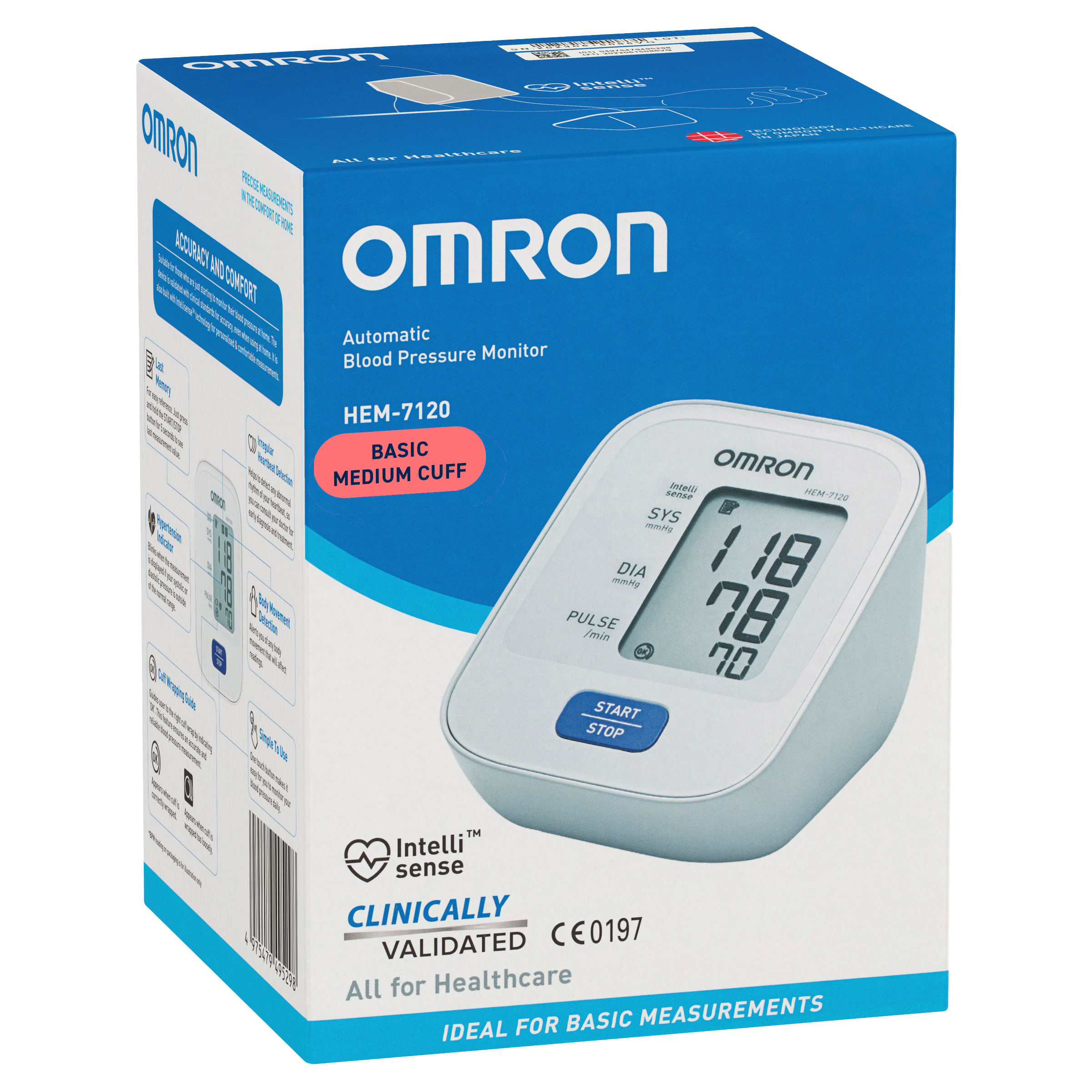 Omron HEM-7120 Blood Pressure Monitor