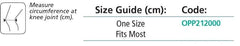 Oppo2120 Knee Wrap One Size issues,knee wrap