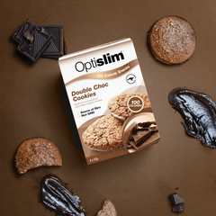 Optislim 100 Calorie Snack Double Choc Cookies 4 Pack