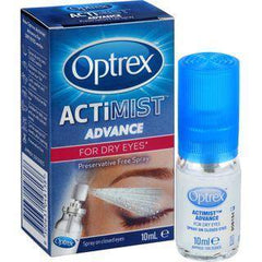Optrex ACTIMIST Advance for Dry Eyes Preservative Free Spray actimist advance,blink contact eye drops,complete eye drops,dry eyes,eye care,eye drops,issues,lubricatinf eye drops,lubricating eye drops,Moisture Eye,optrex,vision,Vision Care