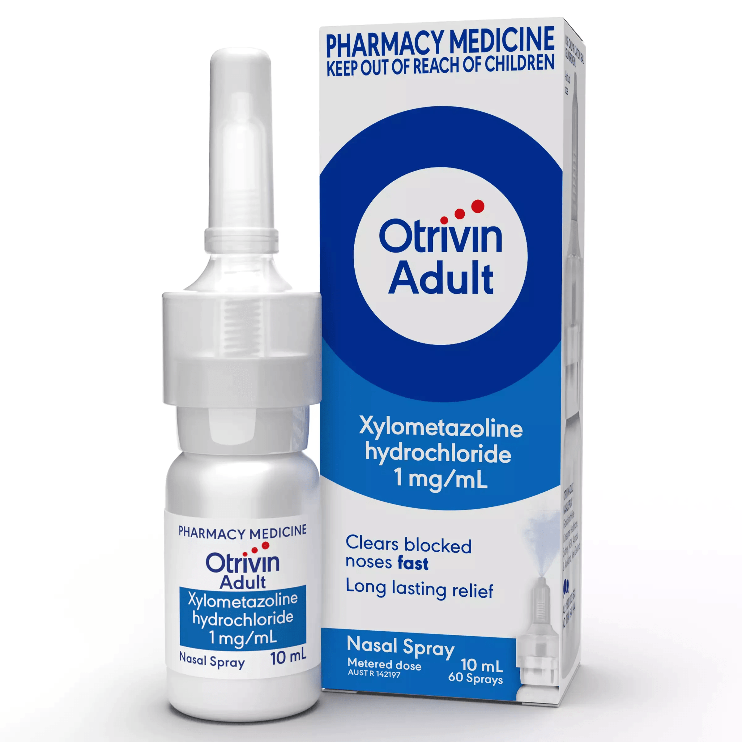 Otrivin Adult Nasal Spray 10 Ml9 40 NZD DominionRoadPharmacy   OtrivinAspray 