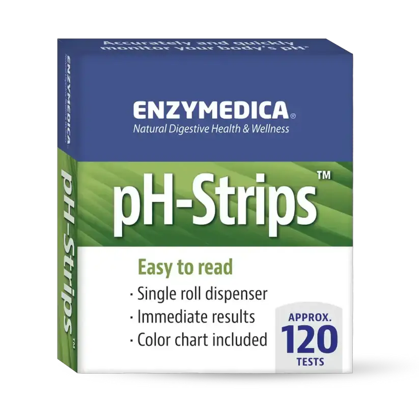 Enzymedica pH-Strips 120 Strips | Urine & Saliva pH Testing Strips